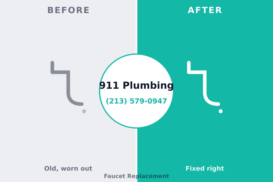 Before and after: plumbing company Tavares, FL